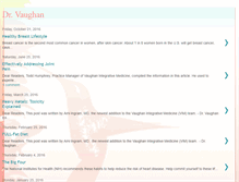 Tablet Screenshot of drvaughan.com